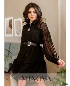 Платье 8634-черный Minova