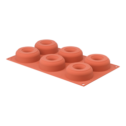 Форма силиконовая для приготовления пончиков donuts, D7,5 см