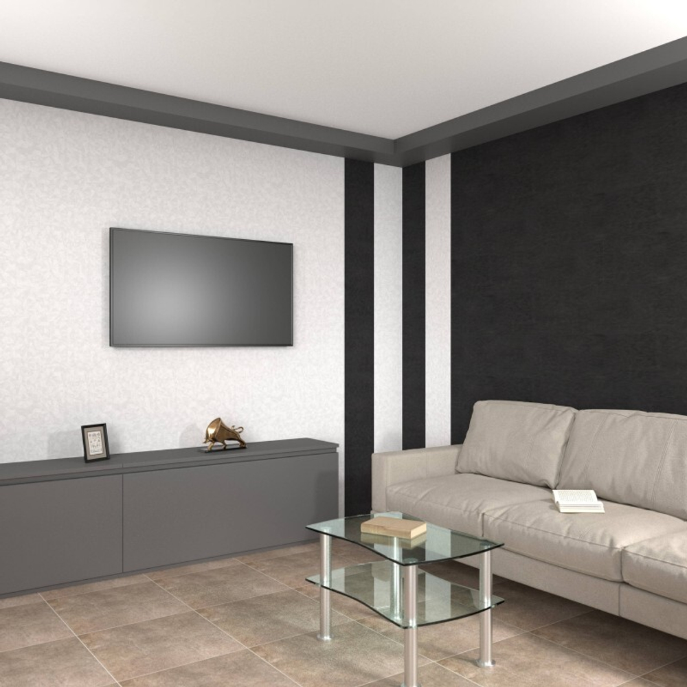 Ламинированная панель ПВХ ВЕК Ремикс темный 2700х375мм