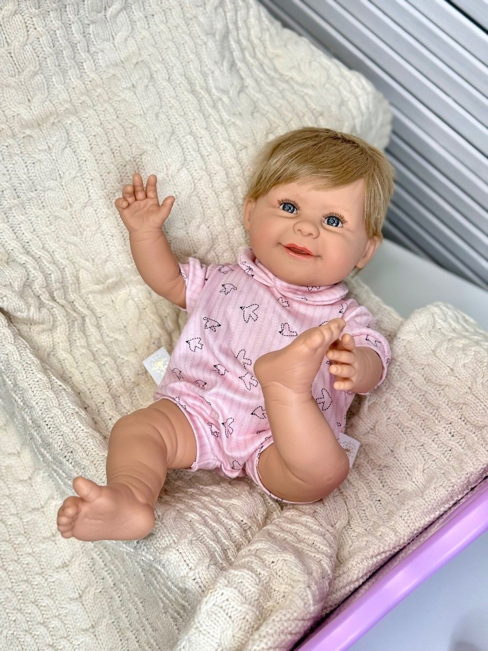 Кукла Marina and Pau 42 cм TEDDY мягконабивная (M744)