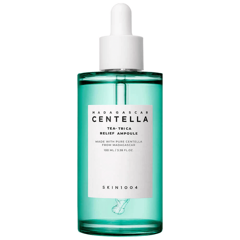 SKIN1004 MADAGASCAR CENTELLA TEA-TRICA RELIEF AMPOULE Успокаивающая ампула для проблемной кожи 100мл