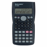 Калькулятор инженерный BRAUBERG SC-82MS (158х85 мм) 240 функций 10+2 разрядов темно-синий (2 штуки в упаковке)