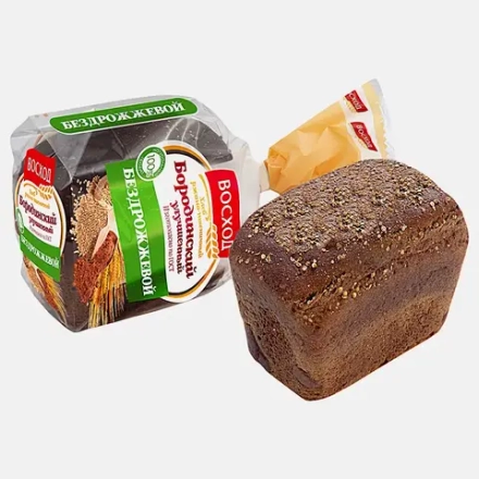 Хлеб Бородинский формовой ржано-пшеничный Уфимское ХО Восход 500г