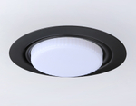 Светильник встраиваемый G10123 BK черный GX53 max 12W D120*48