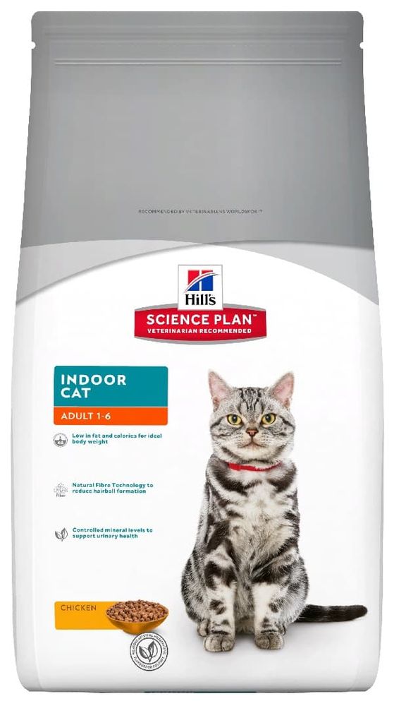 *Hill's SP Indoor Cat 1,5кг сухой корм для домашних кошек с курицей (УЦЕНКА) *Hill's SP Indoor Cat 1,5кг сухой корм для домашних кошек с курицей (УЦЕНКА)