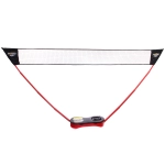 Сетка складная для игры в бадминтон, 300*150 см, красный-черный