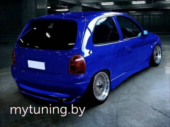 Накладка заднего бампера Opel Corsa B