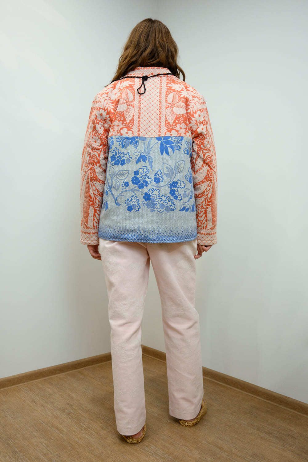 Куртка Soeurs с Красным Утепленная 2 красно-синяя