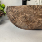 Каменная раковина из речного камня RS-05473 (42*35*16) 0861 из натурального камня