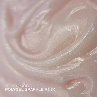 Полигель NAIL MODA 'Sparkle pink', 30гр