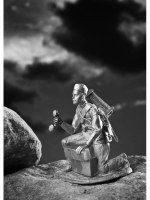 Оловянный солдатик Телефонист РККА, 1944 год.
