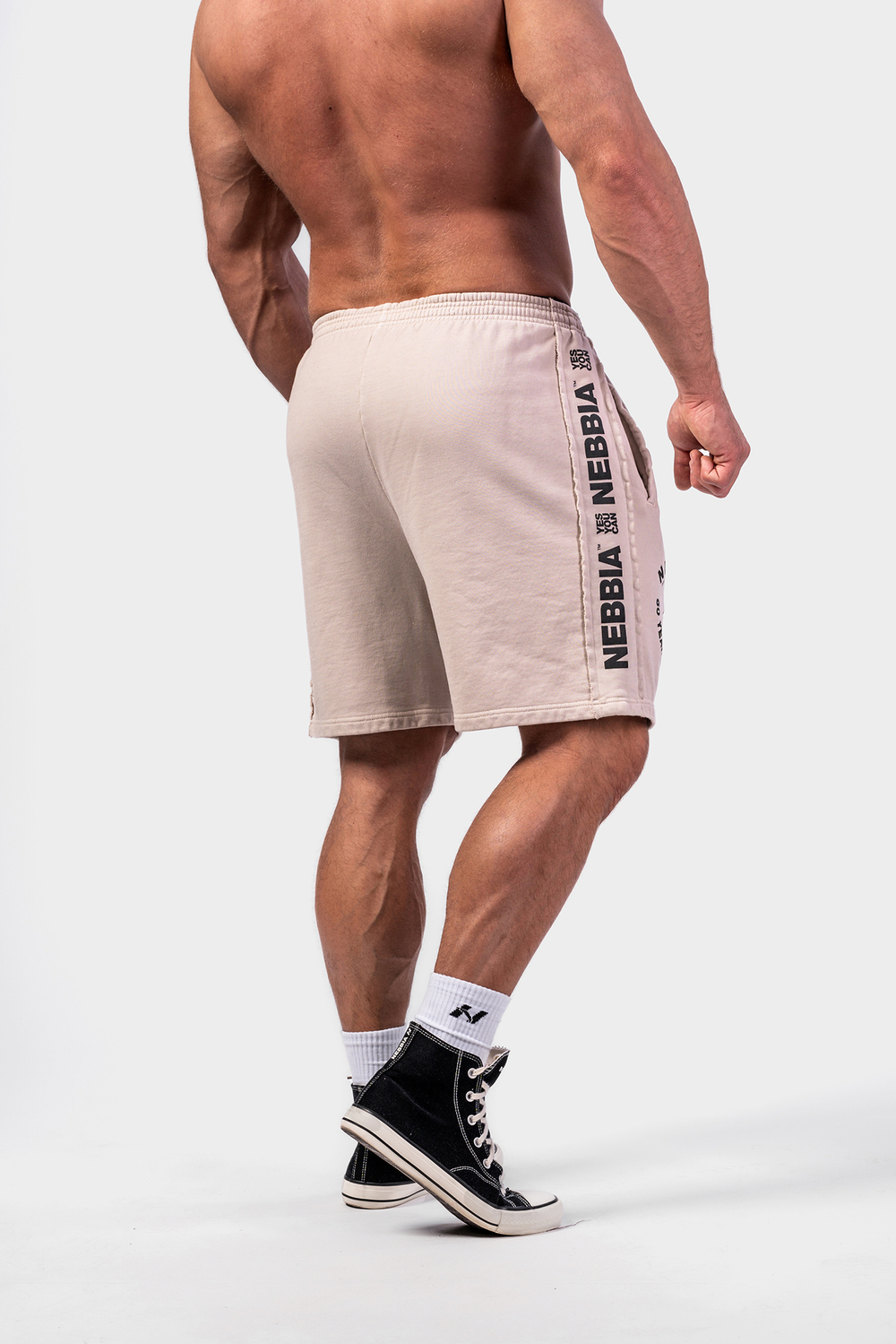 Шорты Washed Sweat Shorts LEGEND 786 Кремовые