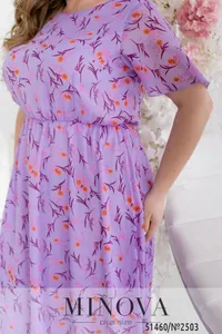Платье 2503-сиреневый Minova
