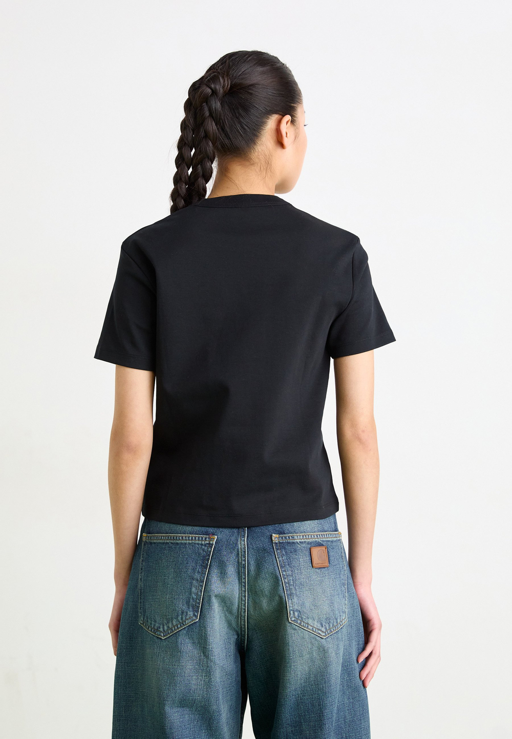 Carhartt WIP LUCA  - Базовая футболка - Чёрный