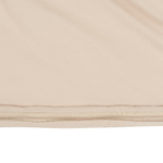 Комплект постельного белья двуспальный бежевого цвета из органического стираного хлопка из коллекции essential
