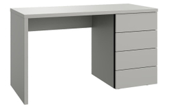 Стол письменный 4 ящика Сиэтл, серый