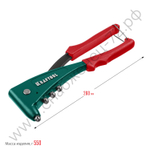 KRAFTOOL X-5F 2.4-4.8 мм, литой заклепочник удержание заклепки (31173_z01)