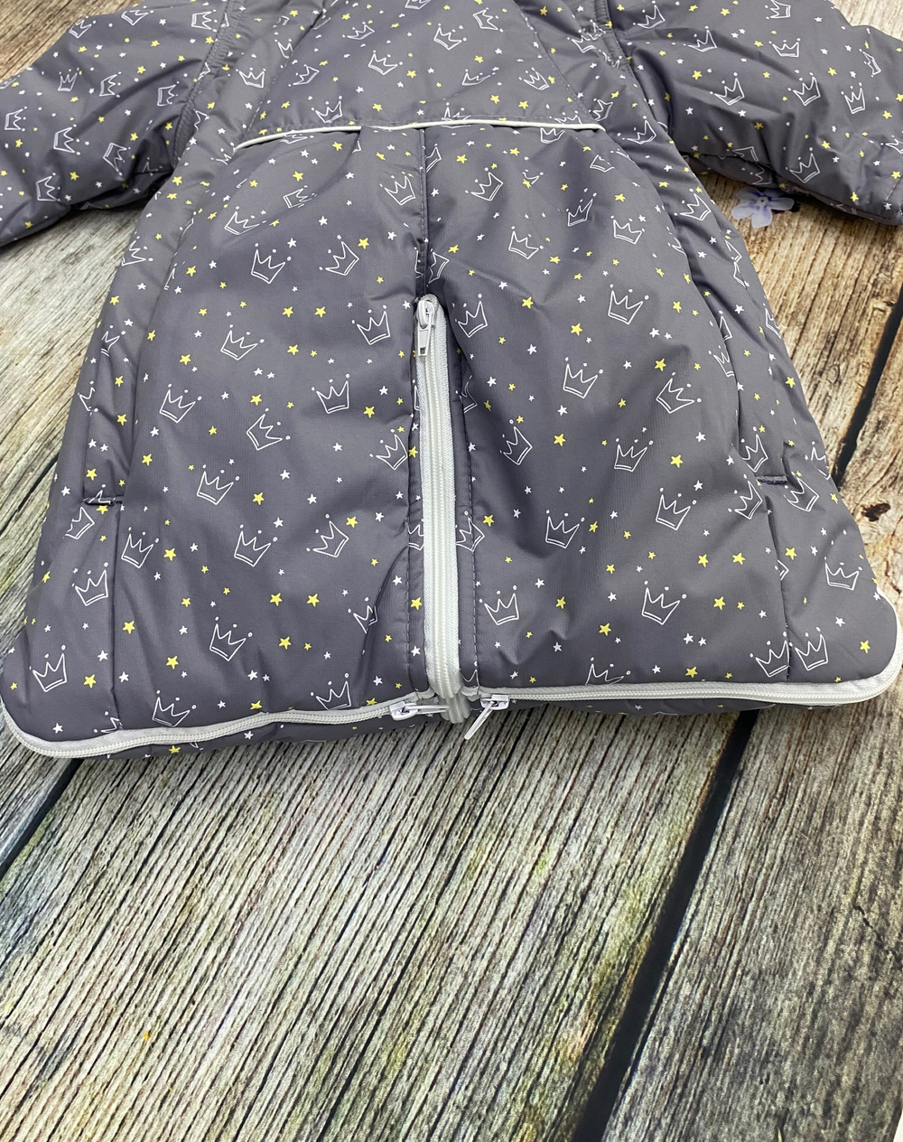 Комбинезон-трасформер детский 2в1 "Принц" , модель: 72-18 (Цвет: Т. брусника, Размер: 80)