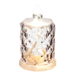 GAEM Изделие декоративное "Свеча" (подсветка, 3xLR54) (блок 12шт), D 5 см, L5 W5 H9 см