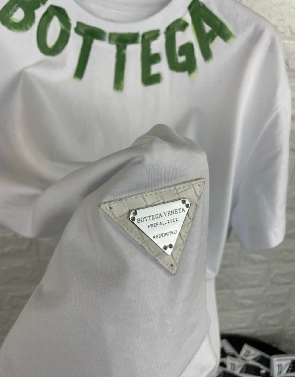 Футболка Bottega Veneta фосфор