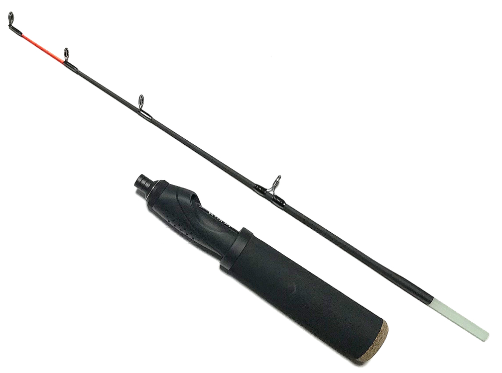Удочка зимняя для блеснения Штекерная Kaida DynamicSS500 Medium 50см Ручка EVA 1секция 4колца 91052