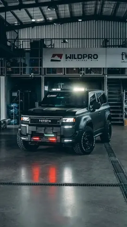 Карбоновый обвес для Toyota Land Cruiser Prado 250 LC250 2024+ Крузак Крузер