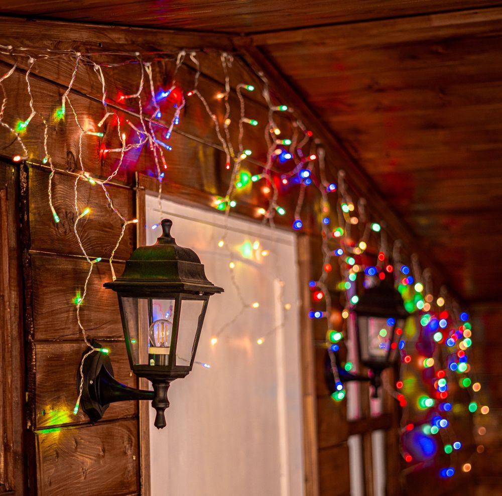 ULD-B20007-480-DTA-RC MULTI IP44 Бахрома светодиодная. 20м. С пультом. 480 светодиодов. Разноцветный свет. Провод прозрачный. ТМ Uniel