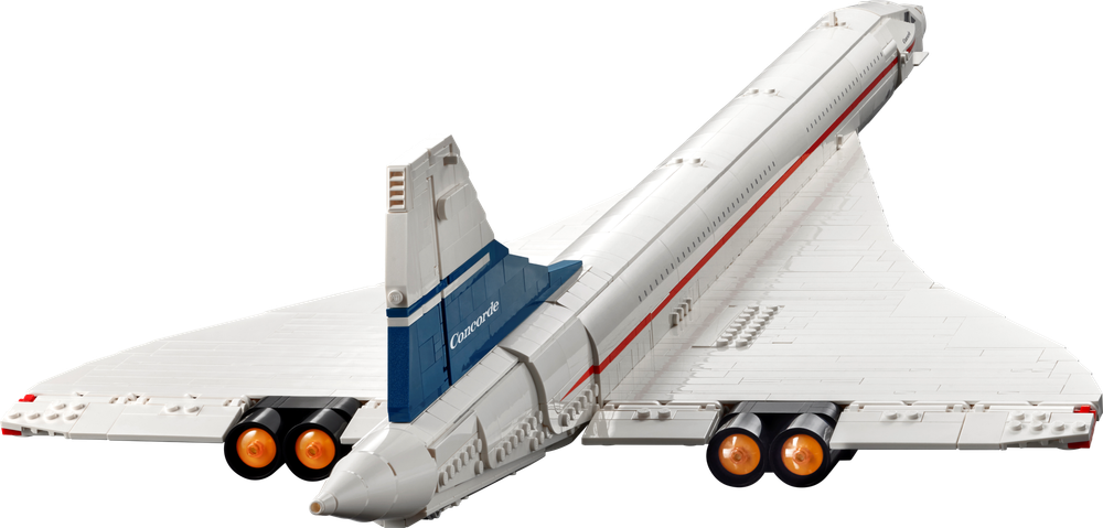Конструктор Лего Айконс Конкорд 10318 | LEGO Icons Concorde коллекционная модель сверхзвукового самолёта 2083 детали 18+