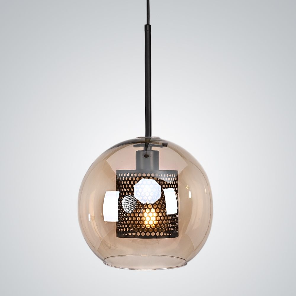 Подвесной светильник CATCH AMBER Ball M D24