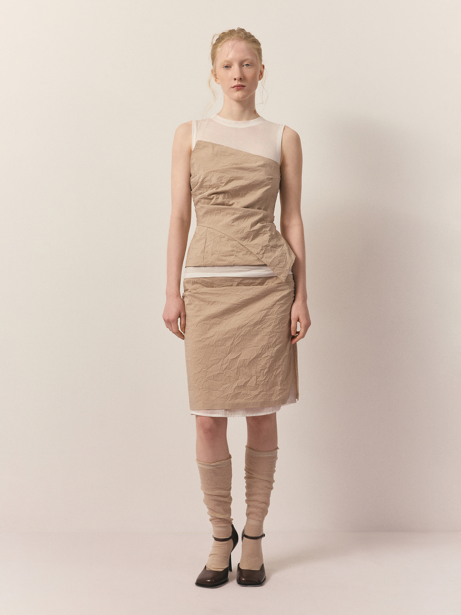 Корсетный топ асимметрия