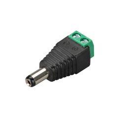 Коннектор Terminal-MONO-2pin-M (Jack 5.5) (Arlight, Пластик) 019218(1)