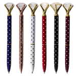 Ручка подарочная шариковая Alingar, синяя, 1.0 мм, металлический корпус, поворотный механизм, "Кристалл 2", ассорти, карт. уп.