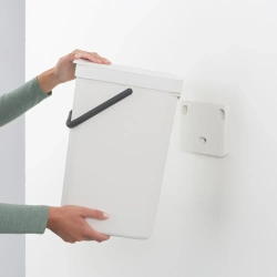 Brabantia Контейнер для мусора Sort & Go 16л белый