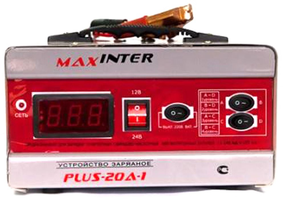 Зарядное устройство Maxinter Plus-20 BT ( электронное табло )