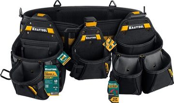 KRAFTOOL KBS-4 в комплекте: пояс монтажника и 3 сумки, пояс монтажника (38760-4)