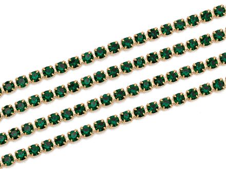 Стразовая цепь Emerland 1,7мм