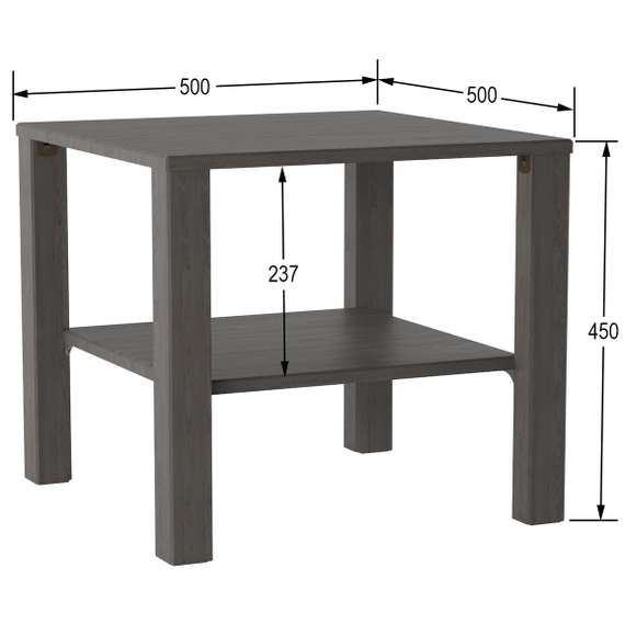 Стол журнальный Матео дуб агат/дуб агат