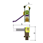 Игровой комплекс «Осень-мини» Romana 101.60.00