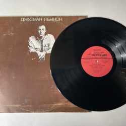 Винтажная виниловая пластинка LP Julian Lennon Джулиан Леннон Валотт Valotte (СССР 1987)