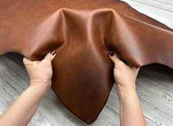 Amazzonia AZ06 (1,1-1,3 мм), цв. Коньячный, натуральная кожа