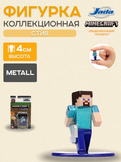 Фигурки Nano Minecraft figure Blister pack