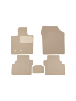 Коврики в салон для МОСКВИЧ 3е 2023- внедорожник , 5шт. (текстиль, бежевые) KLEVER0412300222112KH