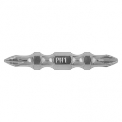 Бита двухсторонняя, PH2-PH1 х 45 мм, сталь S2, 10 шт. Gross