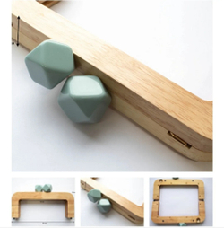 Фермуар деревянный Бежевый