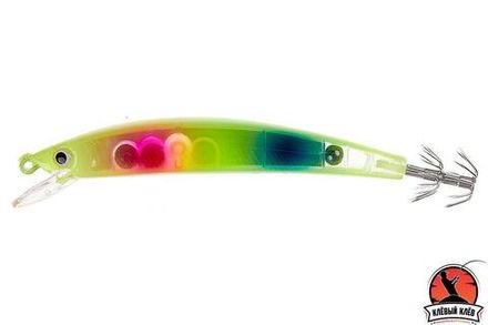 Кальмарный воблер  HIGASHI Pelagic 19g #02. Clown Fish