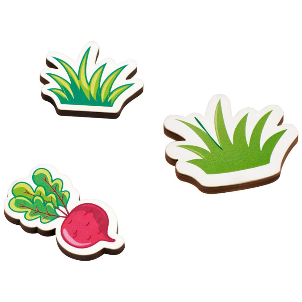 Обучающая игра ТРИ СОВЫ Сортер-барабан "Кто чем питается?", дерево