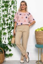 Блуза Тори (нежно-розовая) Б13521-20М LT Collection