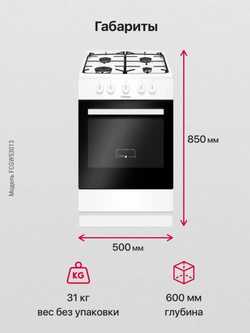 Газовая плита Hansa FCGW53013