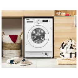 Встраиваемая стиральная машина Hansa WHE1408BI