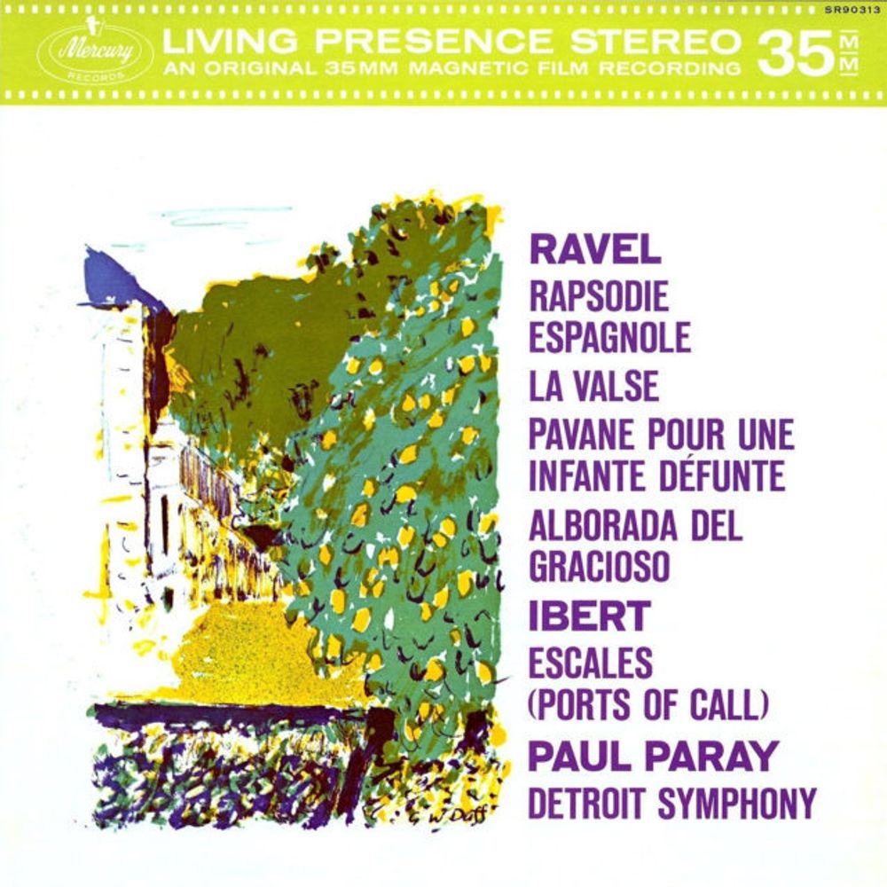 Paul Paray / Orchestral Music by Maurice Ravel &amp; Jacques Ibert (LP)